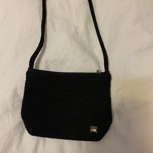Small “The Sak” Crochet Bag - Black